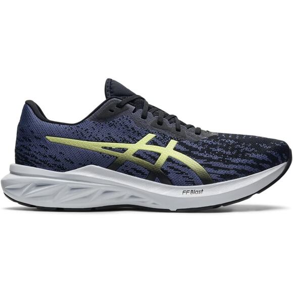 Asics Dynablast 2 Shoes Men\'s Black/Glow Yellow Low Top Running Sneakers 9 M main image 4